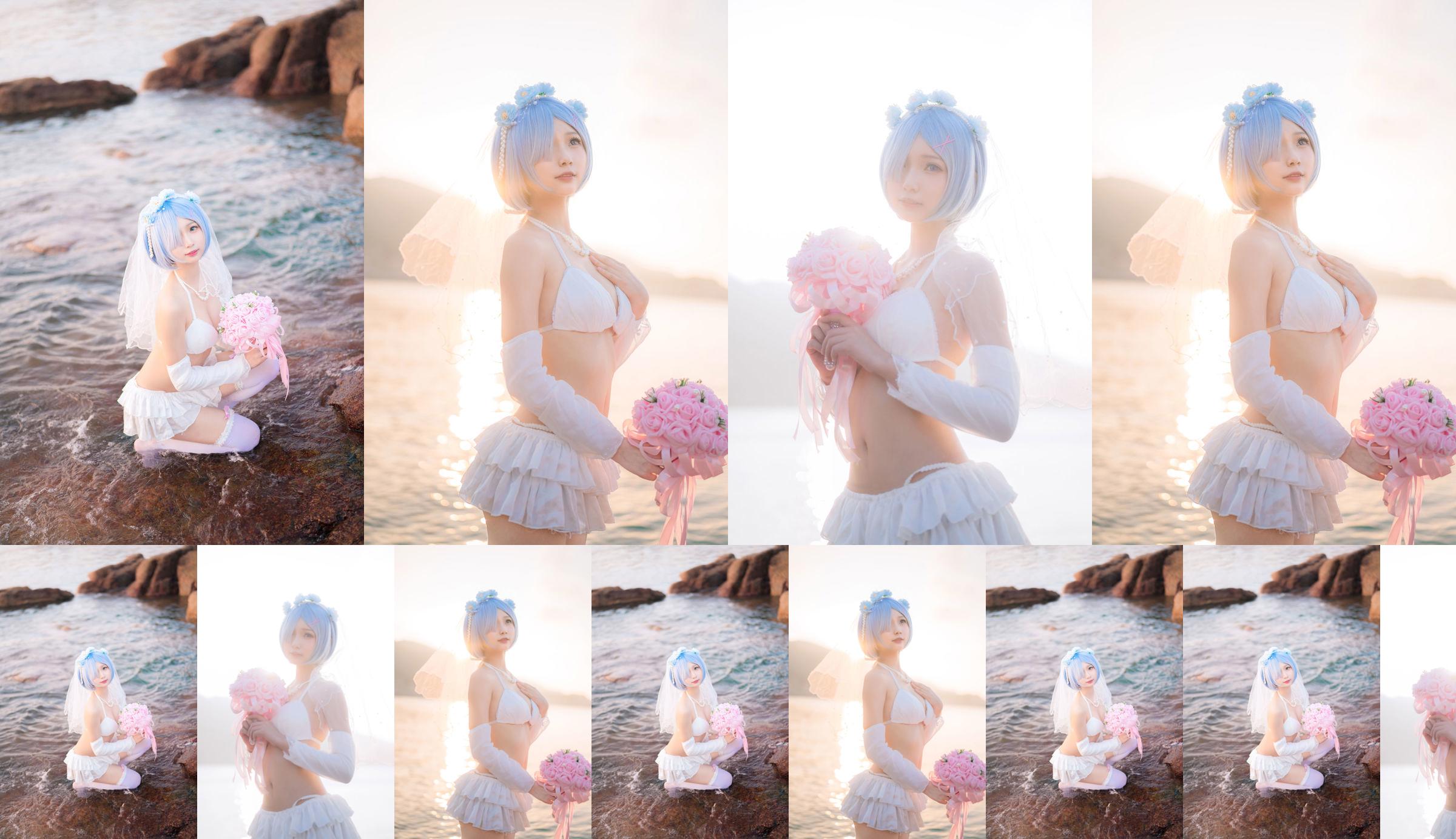 [COS phúc lợi] Orange Meow - Váy cưới Rem Seaside No.6ab0c8 Trang 1