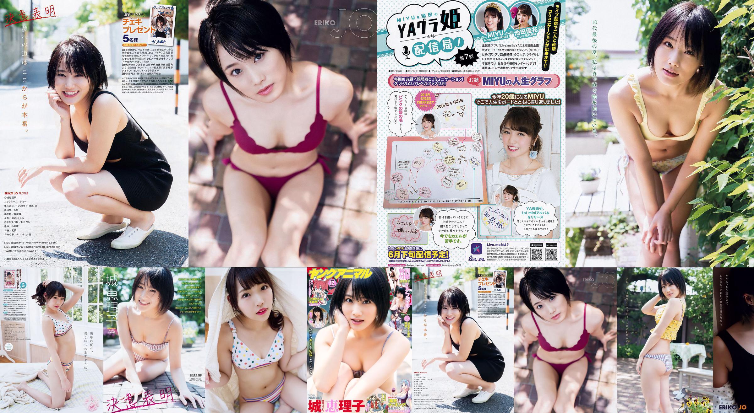 城恵理子、上村梓[ヤングアニマル] 2018 No.12 Photo Magazine No.8dcd27 ページ1