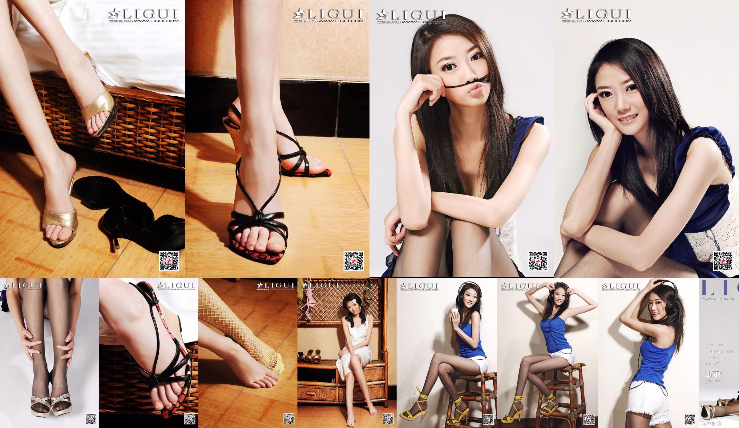 Model Asian "Fruit Girl with Black Silk" [Ligui Ligui] No.9bb688 Page 1