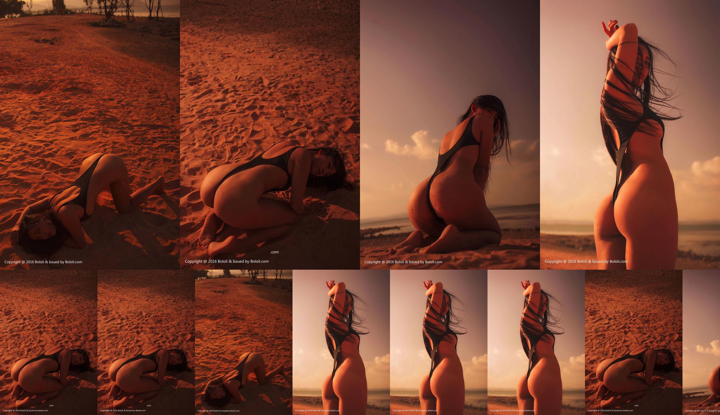 Wang Xiaoxian "Pantai Pasir Hangat" [Klub Bololi] BOL.075 No.e72833 Halaman 1