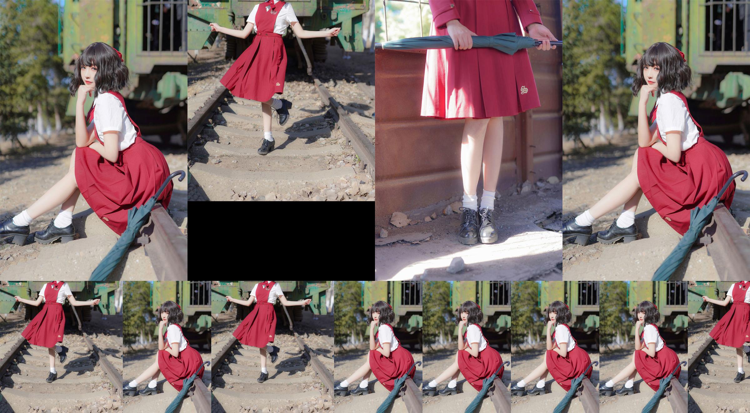 [Meow Sugar Movie] VOL.444 Brother Mu mx red JK skirt No.718514 Page 1