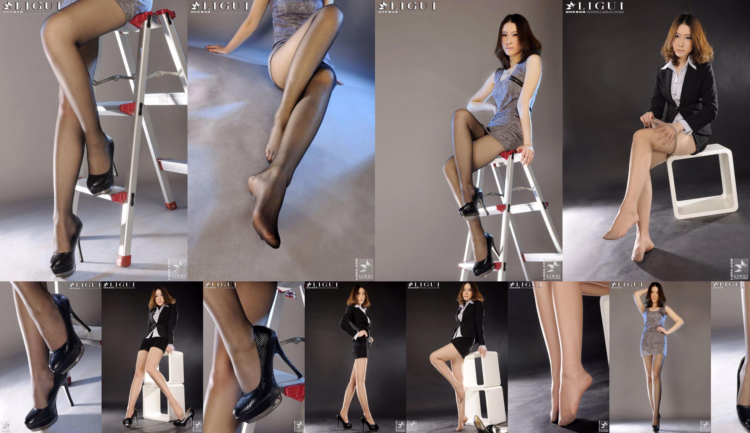 Modello LiLy "Ross OL Beauty Foot" [丽 柜 LiGui] Beautiful Legs and Jade Foot Photo Picture No.9badd7 Pagina 1