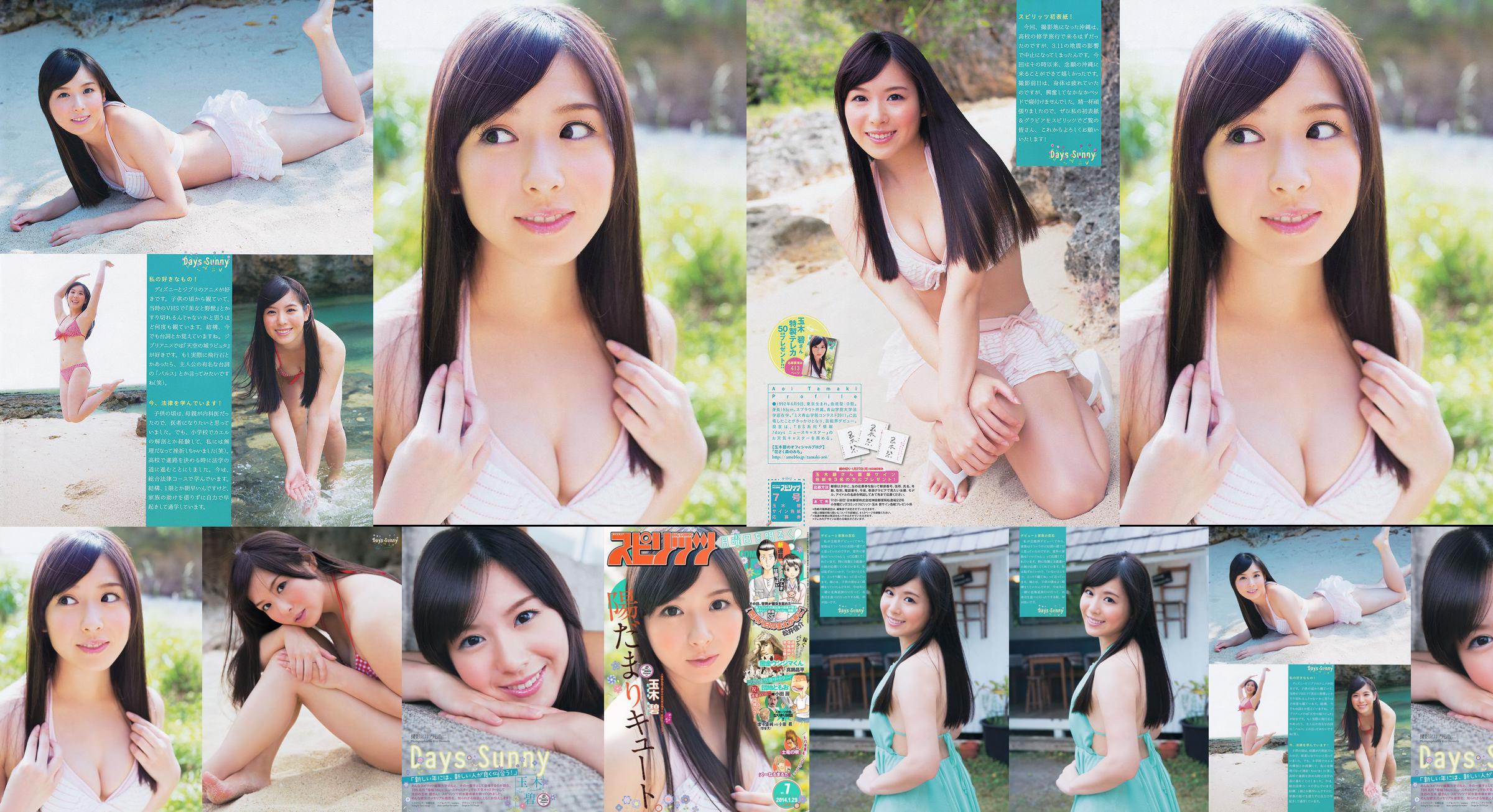 [Weekly Big Comic Spirits] Tạp chí ảnh Tamakibi 2014 No.07 No.3e70ab Trang 1